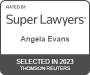 Rated By Super Lawyers Angela Evans Selected In 2023