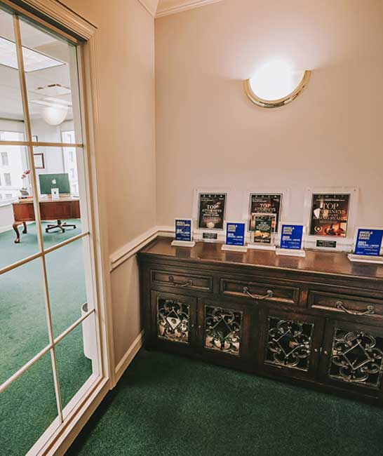 Interior of the Office of Angela Evans Law, PC